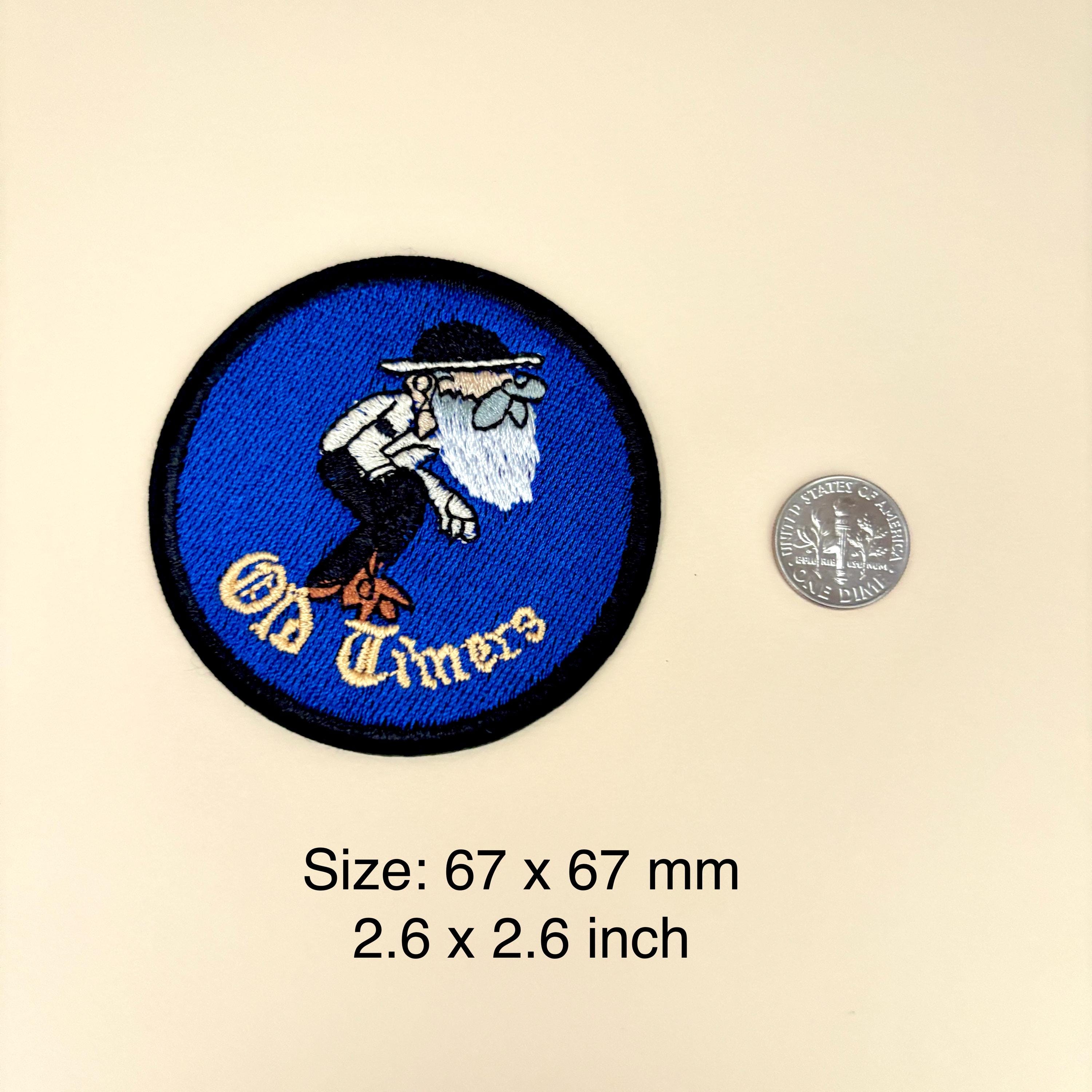 Old Timer Patch Cowboy Patch Iron on 1pc- Old Timer Ranch Rodeo Texas Western Patch ...