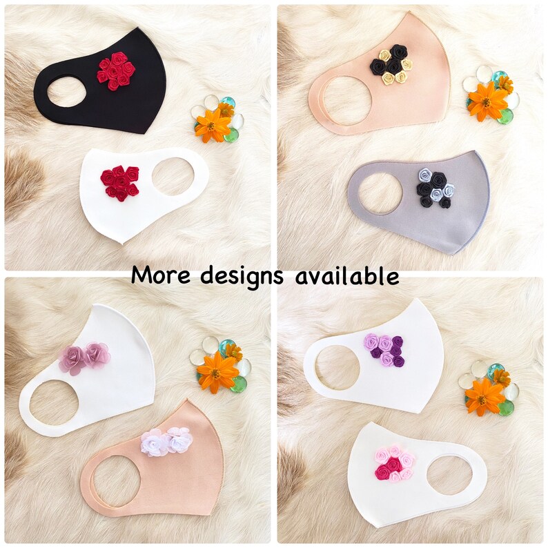 2pack Flower Kid Mask Mask for Girl Cute Mask for Baby Etsy