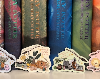 NEW VERSION Wizard House Vinyl Waterproof Sticker