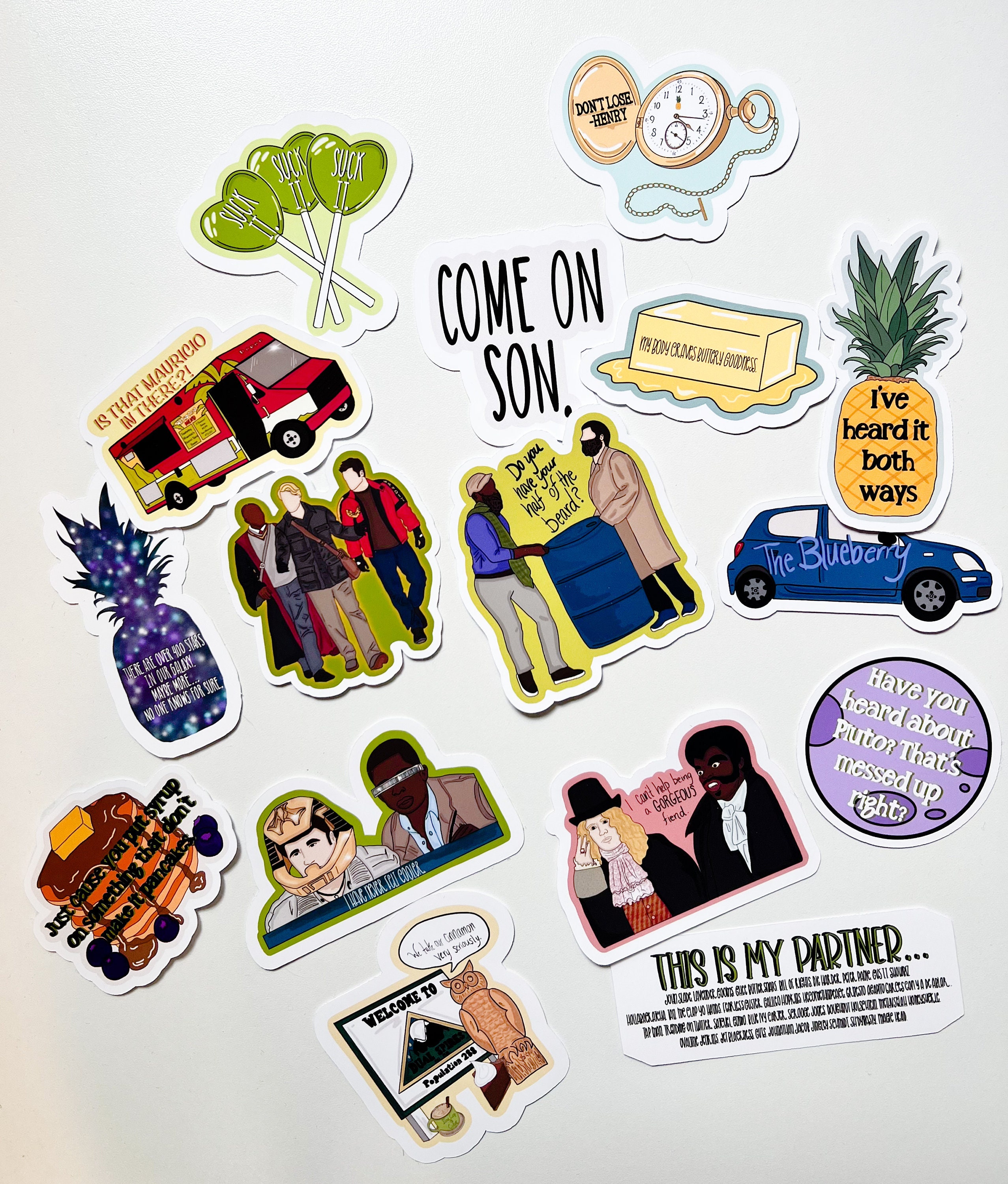 Psych Stickers 