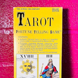 Gioco di Tarocchi e Cartomanzia, Edizione Deluxe, 1970