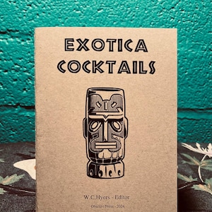 Livret de recettes de cocktails exotiques