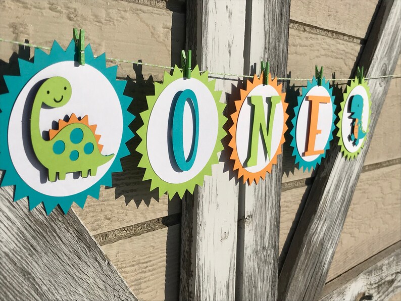 Dinosaur Theme Dinosaur Party Highchair Banner Dinosaur Birthday Banner Dinosaur Decor Dinosaur Banner Dinosaur Theme