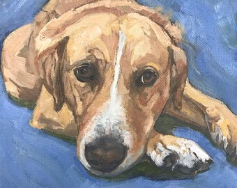 Custom Dog Oil Painting, Custom Dog Portrait, Dog Oil Painting from Photo, Custom Dog Pet Portrait, Personalized Dog Art, Colorful Dog Art
