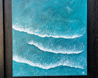 Bird’s Eye Ocean Painting