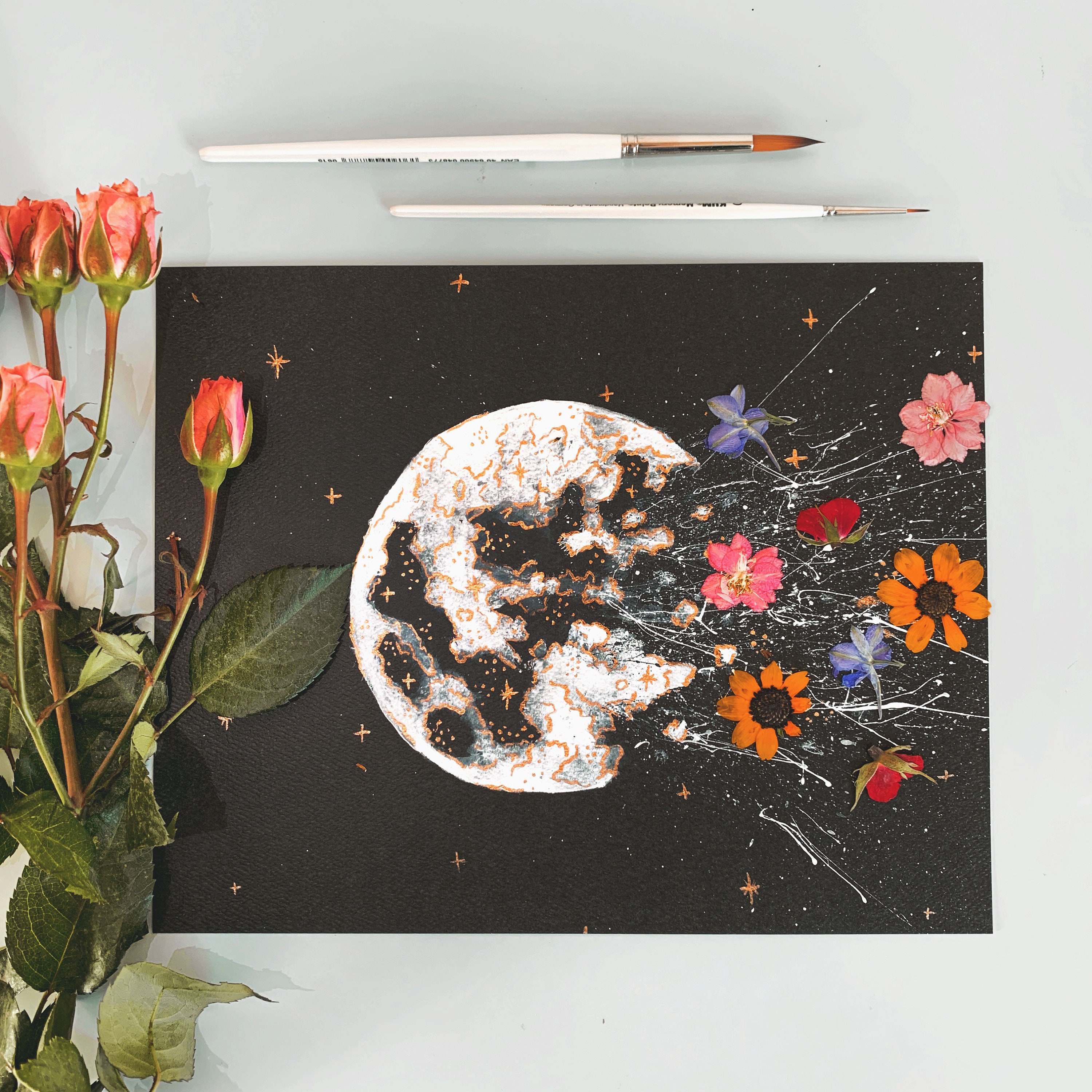 EMBELLISHED PRINT: 