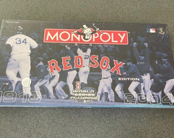 Monopoly BOSTON RED SOX 2004 World Series champions .  Brand new,sealed box