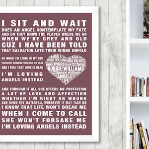 Robbie Williams Love My Life Music Love Song Lyrics Wall Art Etsy Robbie Williams Love My Life Music Love Song Lyrics Wall Art Etsy