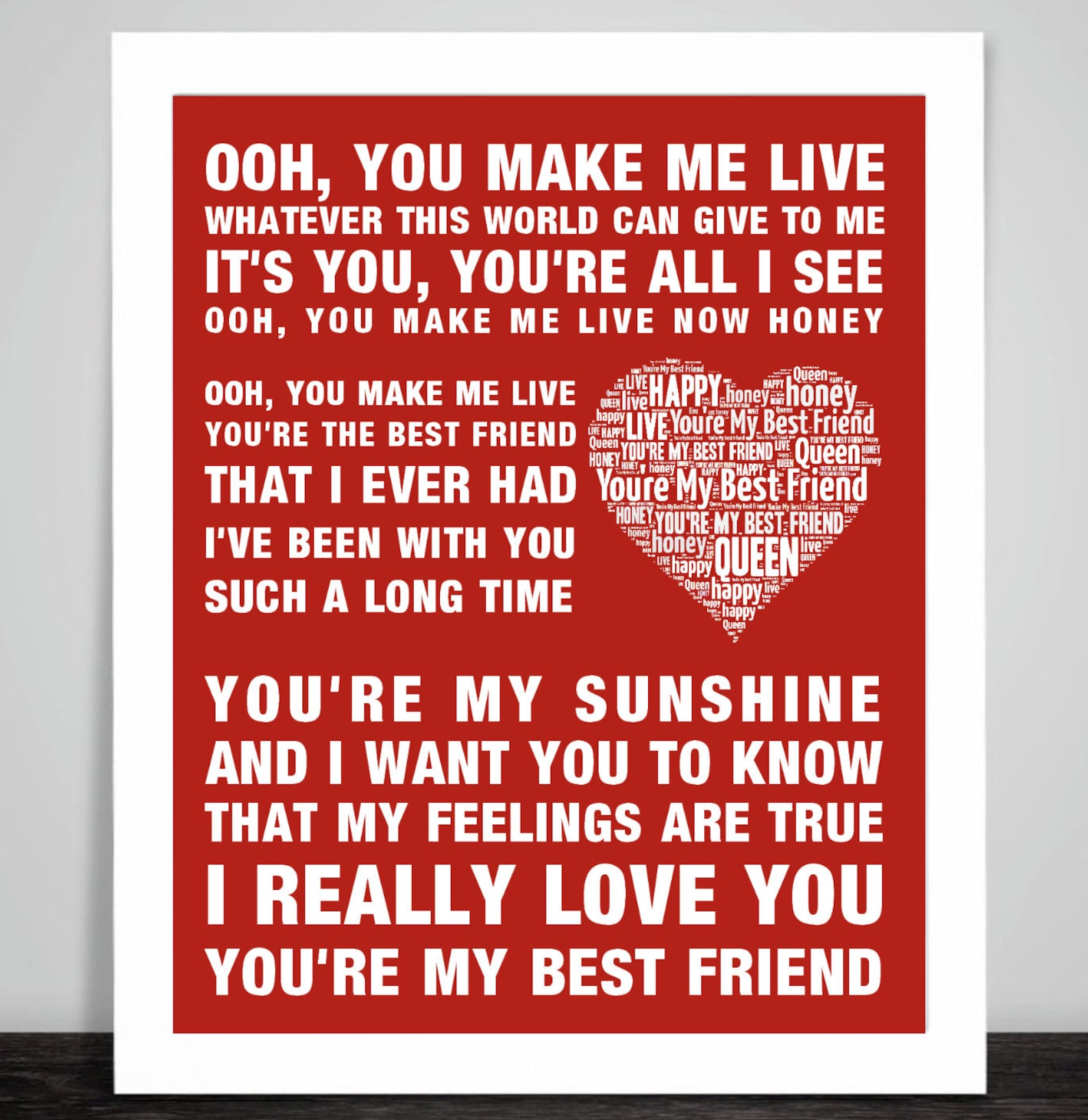 You re my best friend. You’re my best friend queen. you&#039;re my best friend песня. английский постер про любовь. project poster about love.