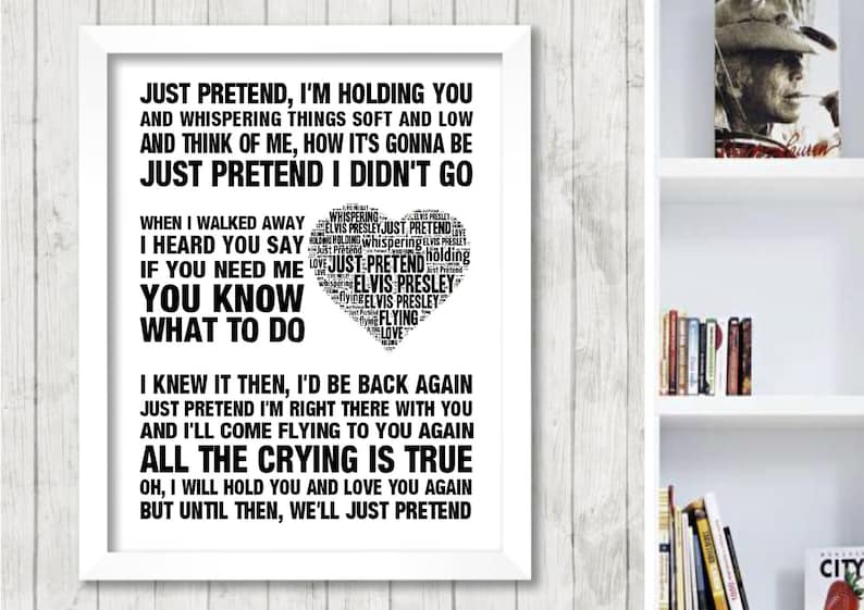 Just pretend. Just pretend