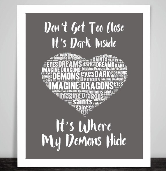 Home Furniture Diy Wall Hangings Imagine Dragons Demons Music Song Lyric Word Art Print Poster Love Gift Unique Bortexgroup Com Home Furniture Diy Wall Hangings Imagine Dragons Demons Music Song Lyric Word Art Print Poster Love Gift Unique Bortexgroup Com