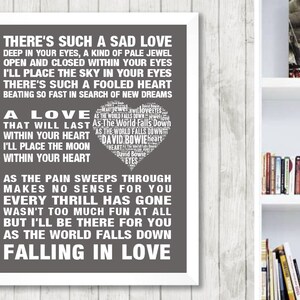 Shania Twain From This Moment Music Love Song Lyrics Heart Art Etsy