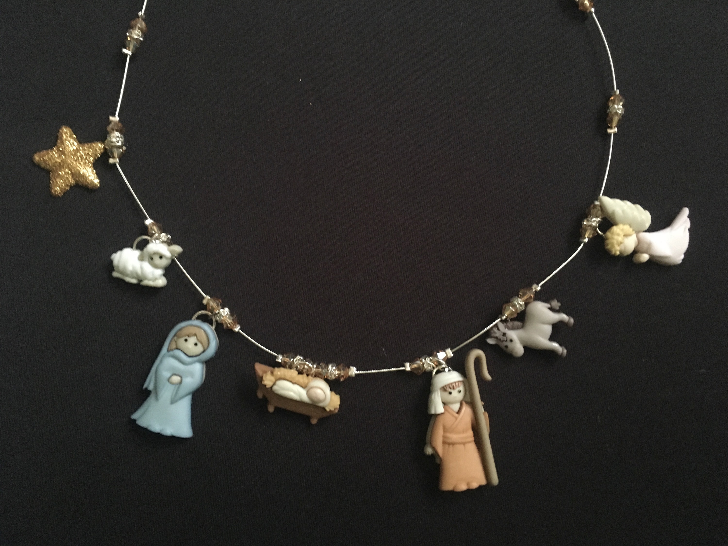 Nativity Necklace Etsy