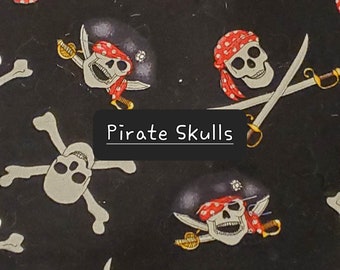 Bolsa de vino de lujo, calaveras piratas