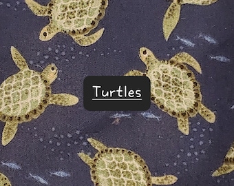 Bolsa de dados mini/auriculares, tortugas