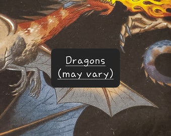 Deluxe Dice Bag, Dragons