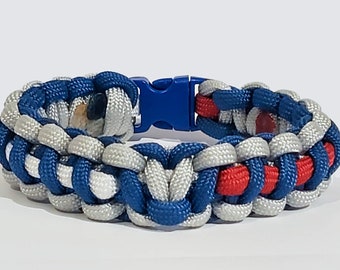 Pulsera de paracord inspirada en el calor y el frío de MHA