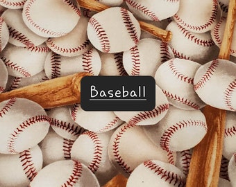 Mochila con cordón y forro completo, estilo béisbol