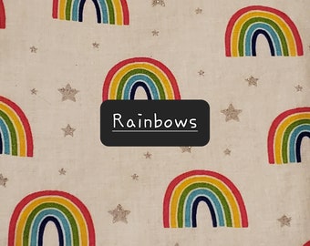 Ear Bud/Mini Dice Bag, Rainbows