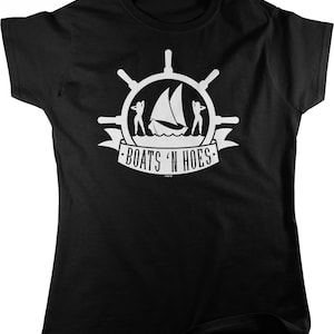 Boats n Hoes Women's T-shirt, NOFO_02464
