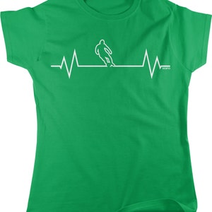 Soccer Heartbeat, I Love Soccer Women&#39;s T-shirt, NOFO_00619