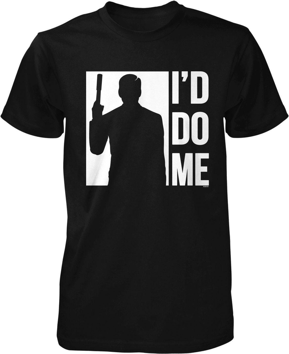 I'd Do Me T-shirt: Comedy Sitcom Cartoon Design - Soft Cotton