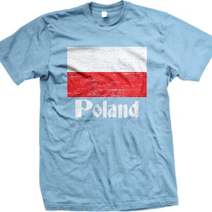 Flag of Poland, Polish Flag, Polska Pride Men's T-shirt, NOFO_00056