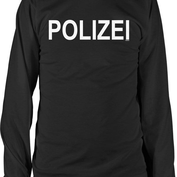 Polizei Men's Long Sleeve Shirt, NOFO_02342