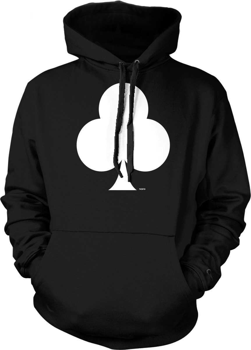 【FEPL】★FLOW ACE SPADE NAPPING HOODIE BBSpadeRegularAce-GreyHoodie-