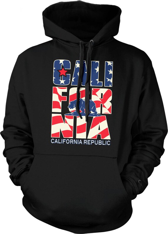 California Star Flag Crewneck Sweatshirt California Star Flag Crewneck Sweatshirt