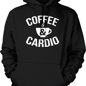 Coffee & Cardio Hooded Sweatshirt, NOFO_01323
