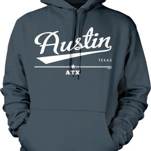 Austin, Texas, ATX Hooded Sweatshirt, NOFO_00912