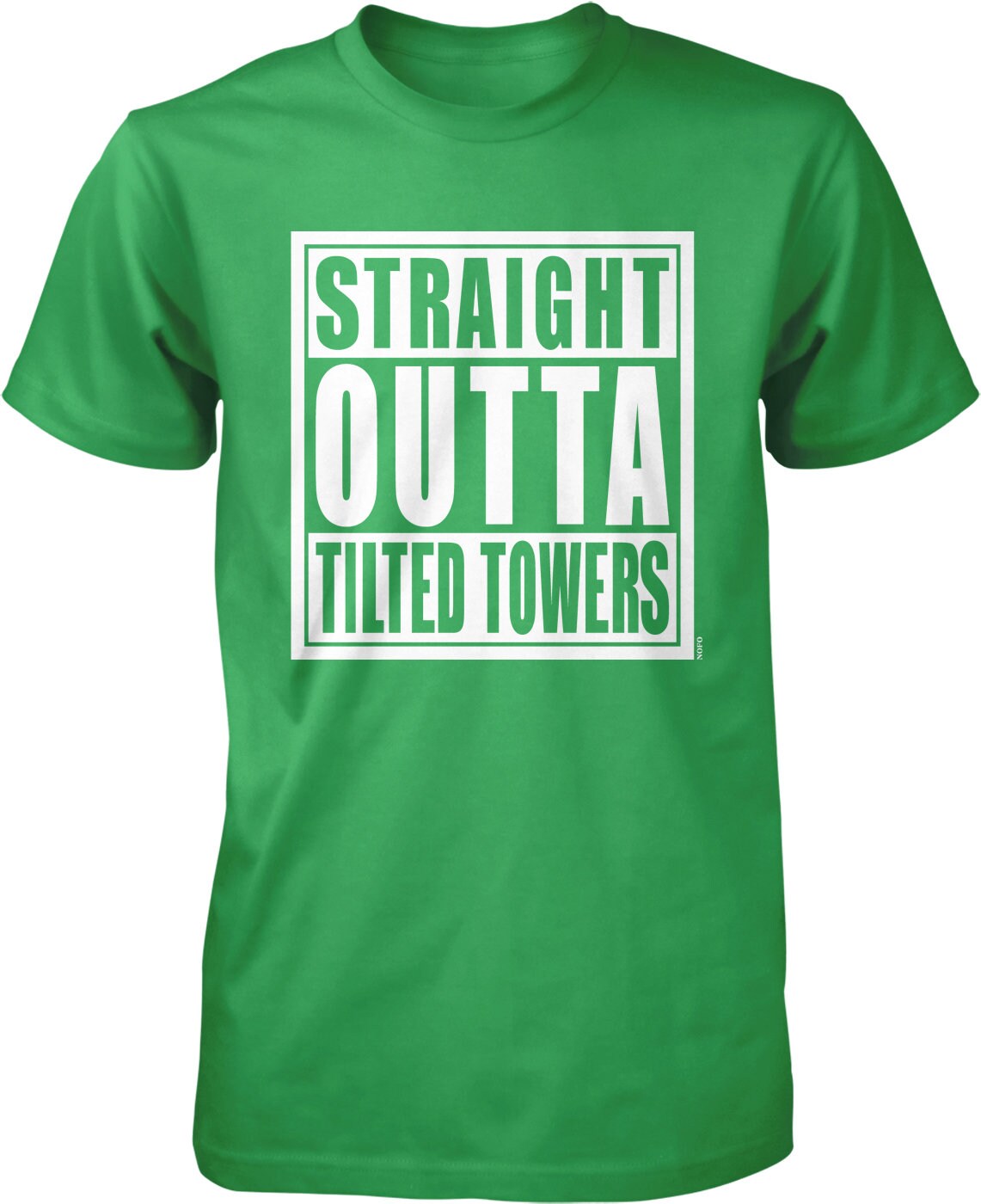 Straight Outta Tilted Towers Men's T-shirt, NOFO_01364 - Etsy