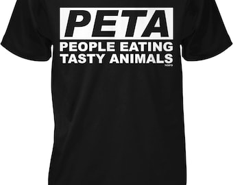 PETA People Eating Tasty Animals Men's T-shirt, NOFO_00768