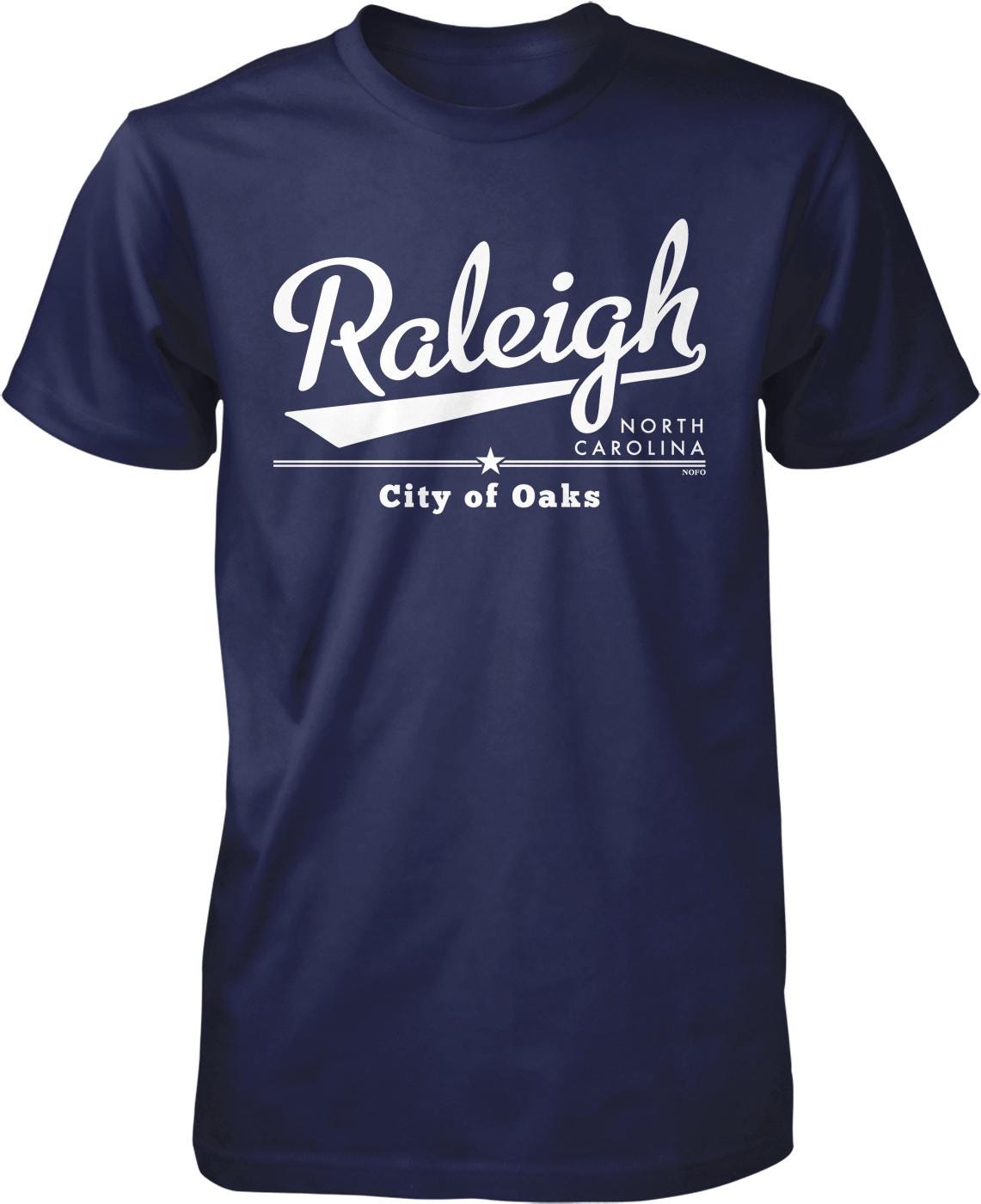 Raleigh, North Carolina, City of Oaks Men's T-shirt, NOFO_00897 - Etsy