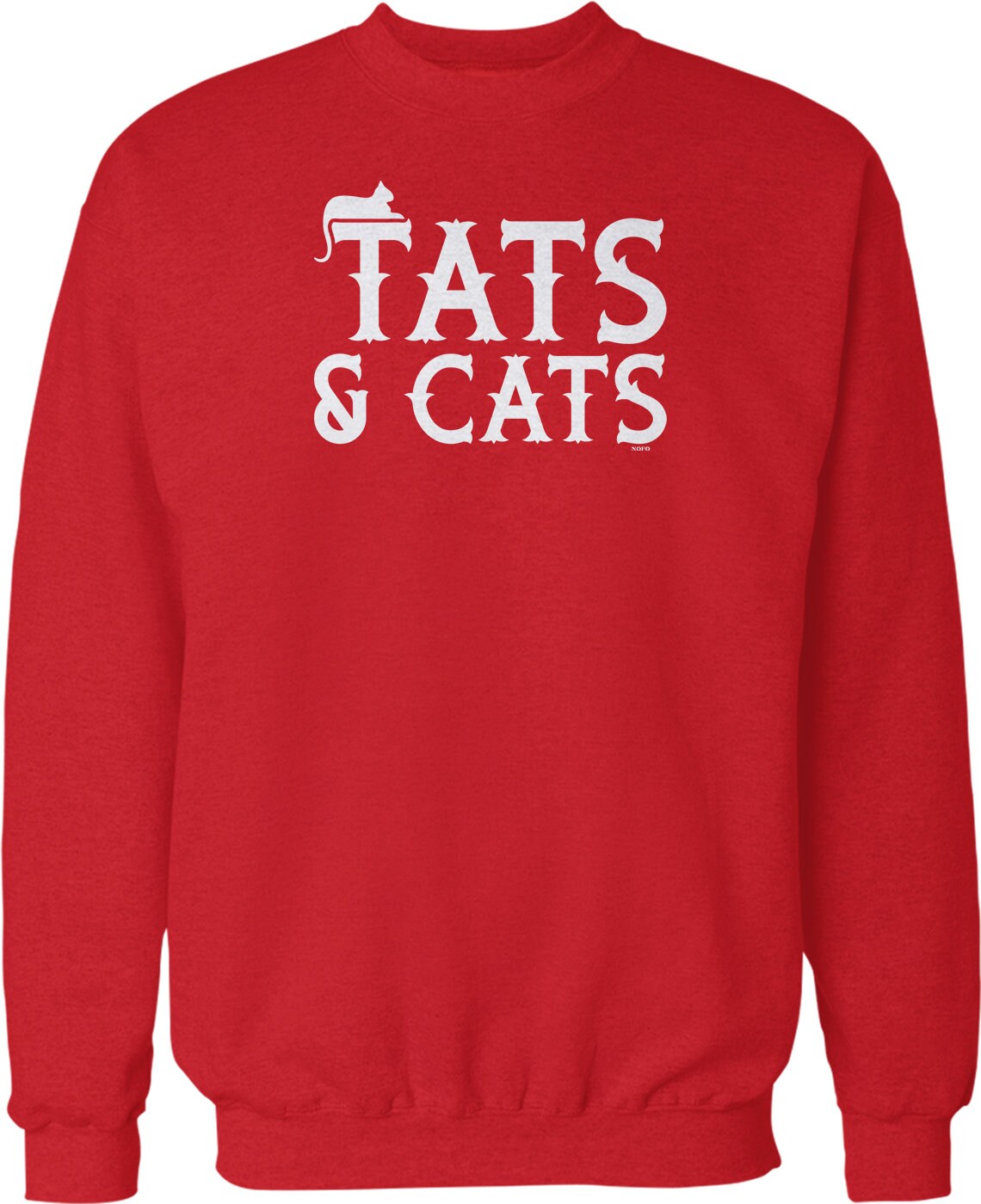 Tats and Cats Crew Neck Sweatshirt NOFO_01754 Etsy