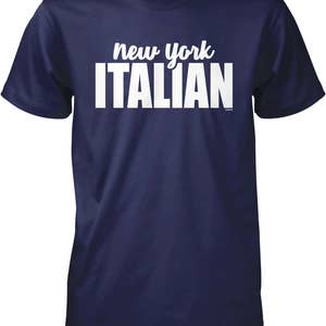 New York Italian, Italian New Yorker Men&#39;s T-shirt, NOFO_00960