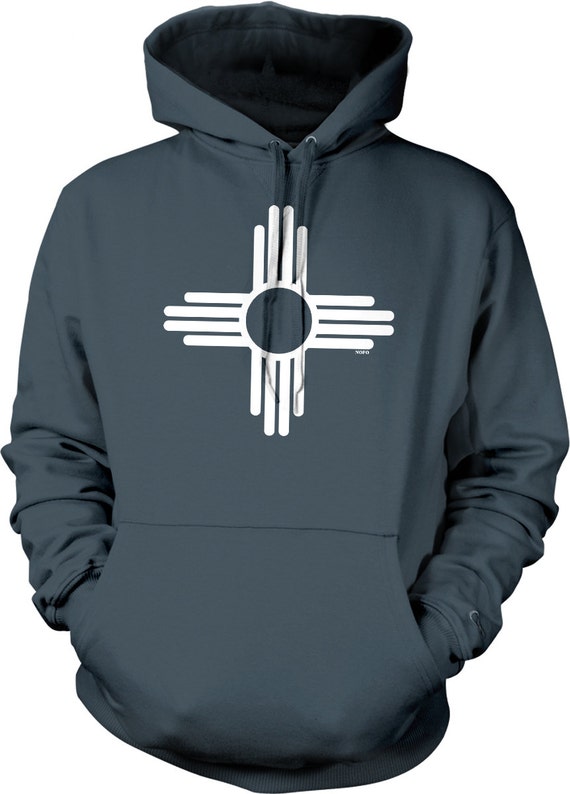 New Mexico Zia Sun Symbol Hooded Sweatshirt, NOFO_00683 - Etsy New Mexico Zia Sun Symbol Hooded Sweatshirt, NOFO_00683 - Etsy