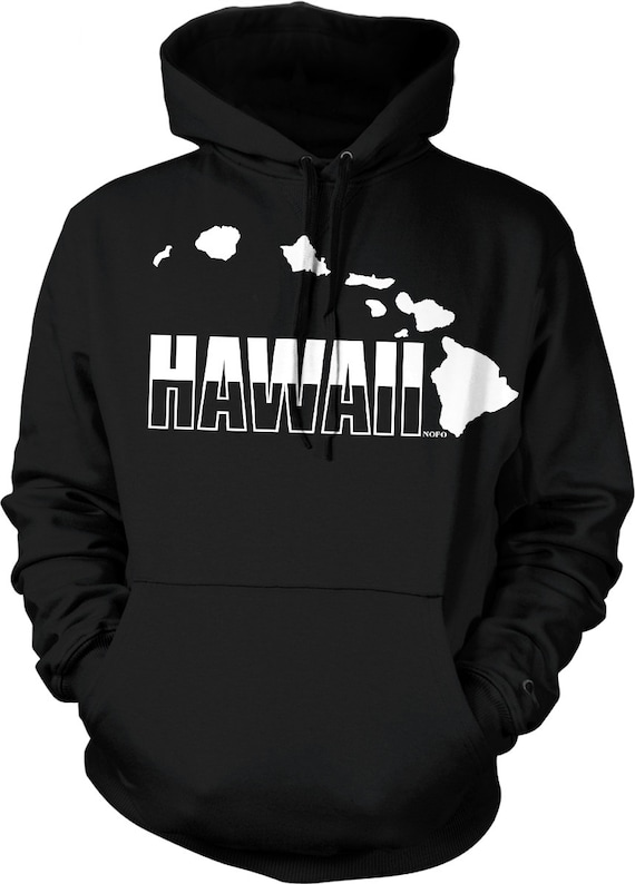 Hawaii, Hawaiian Islands Hooded Sweatshirt, NOFO_00506 - Etsy