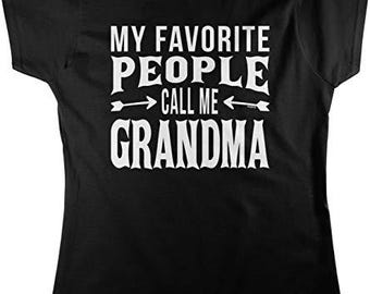 Grandma T-Shirt: Casual Cotton Tee - Soft, Breathable Comfort, NOFO_02177