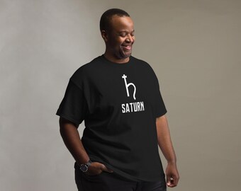 Saturn Symbol T-Shirt: Unisex Classic Fit - Soft Cotton