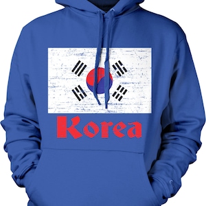 Flag of Korea, Korean Flag, Korean Jabusim Hooded Sweatshirt, NOFO_00051