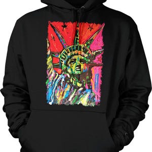 Statue Liberty Hoody - Etsy