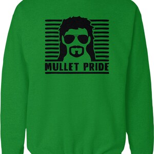 Mullet Pride Crew Neck Sweatshirt, NOFO_02145