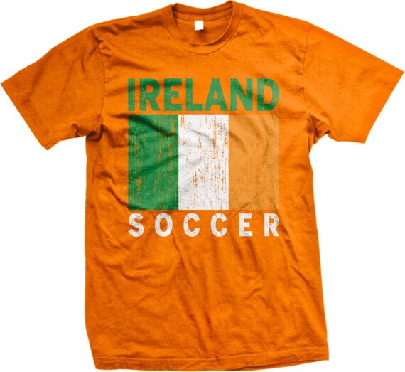 T-shirt corbata Flag bandera Republic of Ireland Irlanda Dublin fútbol soccer