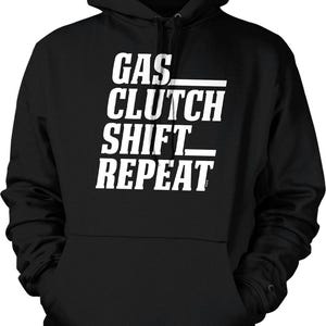 Gas Clutch Shift Repeat Hooded Sweatshirt, NOFO_01347