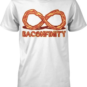 Baconfinity, I Love Bacon, Bacon Forever, Bacon Strip Men&#39;s T-shirt, NOFO_00153