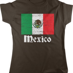 Flag of Mexico, Mexican Flag, El Orgullo Women&#39;s T-shirt, NOFO_00083