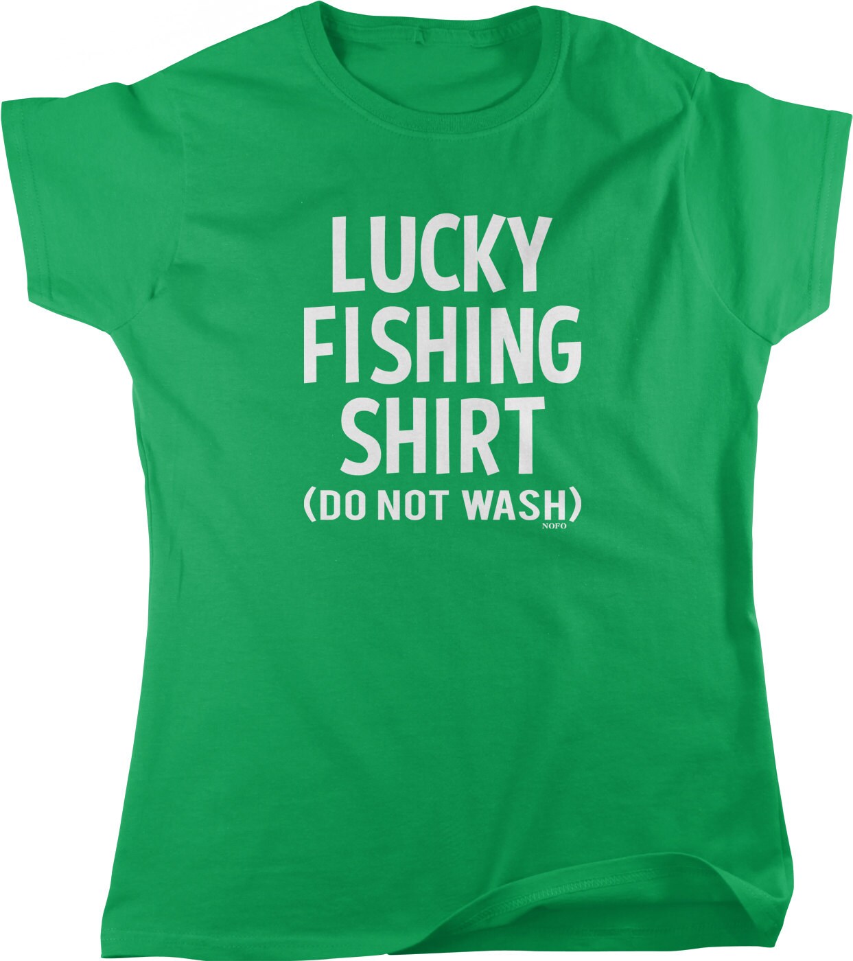 Lucky Fishing Shirt do Not Wash Women's T-shirt, NOFO_00638 