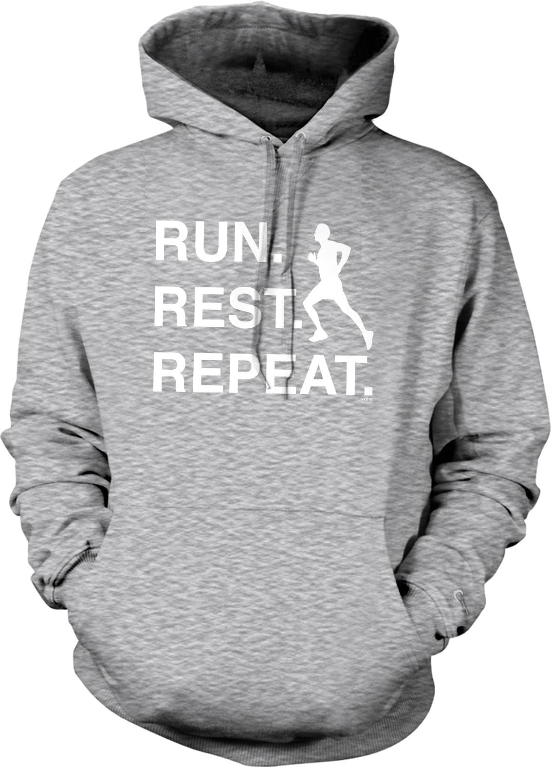 Run. Rest. Repeat., Runner Pride Hooded Sweatshirt